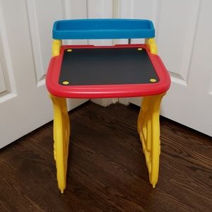 crayola art easel with stool